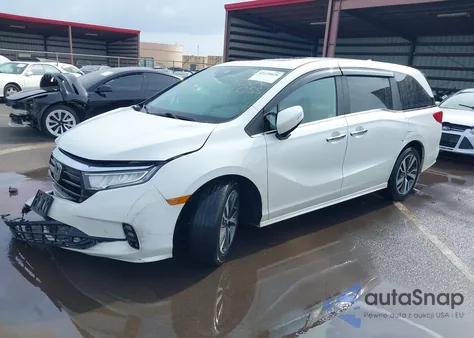 2023 Honda Odyssey Touring из США, поврежденный, VIN 5FNRL6H8XPB021977